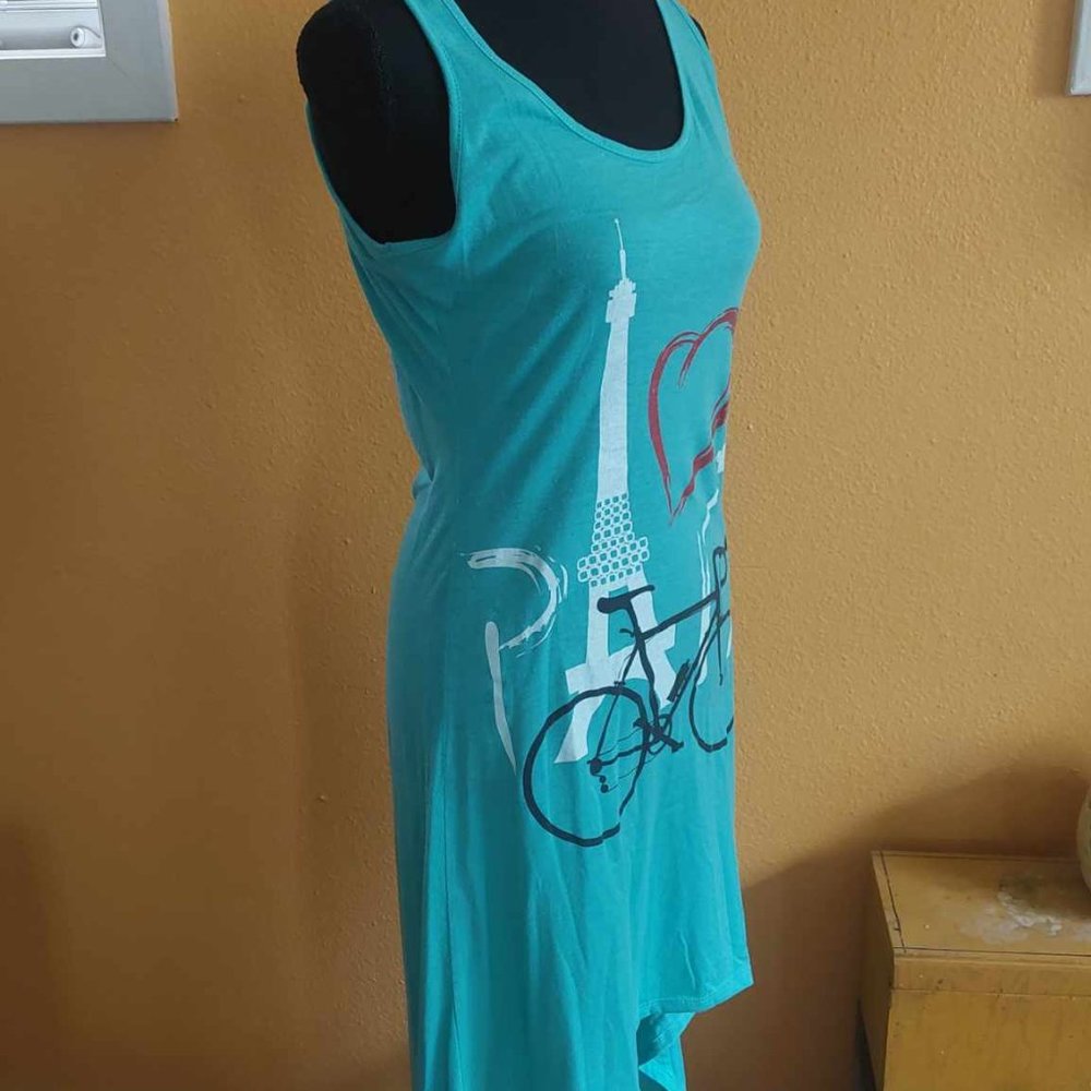 Sleeveless tshirt dress